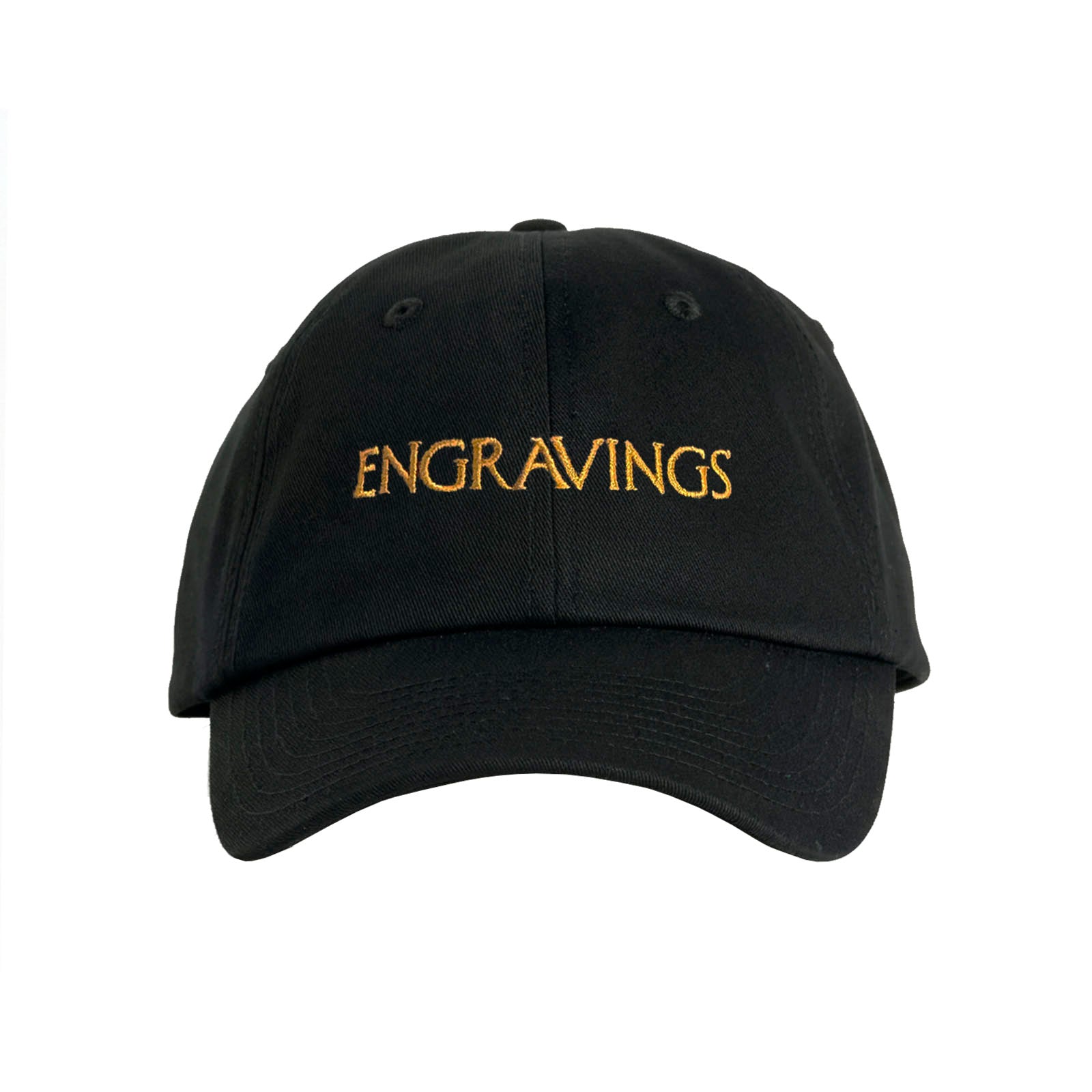 Engravings embroidered dad cap